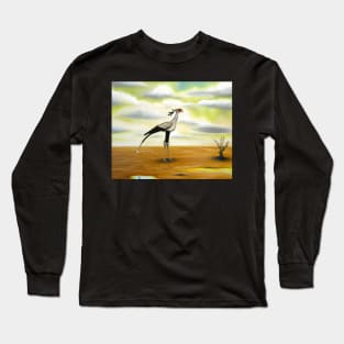 Secretary Bird Long Sleeve T-Shirt